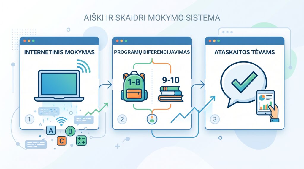 anglų kalba internetu vaikams
